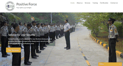 Desktop Screenshot of positiveforce.in